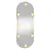 Produktbild 4 för Väggspegel med LED-belysning 30x70 cm glas oval