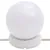 Produktbild 10 för Väggspegel med LED-belysning 30x70 cm glas oval