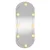 Produktbild 4 för Väggspegel med LED-belysning 35x80 cm glas oval