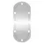 Produktbild 5 för Väggspegel med LED-belysning 45x100 cm glas oval