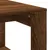 Produktbild 7 för Soffbord brun ek 102x50x35 cm konstruerat trä