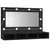 Produktbild 2 för Spegelskåp med LED svart 90x31,5x62 cm