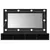 Produktbild 6 för Spegelskåp med LED svart 90x31,5x62 cm