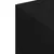 Produktbild 9 för Tv-bänk svart 102x34,5x43 cm konstruerat trä