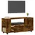 Produktbild 4 för Tv-bänk rökfärgad ek 102x34,5x43 cm konstruerat trä