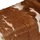 Bänk brun och vit 160x28x50 cm äkta getskinn