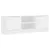 Produktbild 2 för Tv-bänk vit 102x30x37,5 cm konstruerat trä