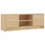 Produktbild 2 för Tv-bänk sonoma ek 102x30x37,5 cm konstruerat trä