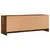 Produktbild 8 för Tv-bänk rökfärgad ek 102x30x37,5 cm konstruerat trä