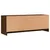 Produktbild 8 för Tv-bänk brun ek 102x30x37,5 cm konstruerat trä