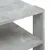 Produktbild 7 för Soffbord betonggrå 59,5x59,5x40 cm konstruerat trä