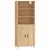 Produktbild 2 för Högskåp sonoma-ek 69,5x34x180 cm konstruerat trä