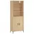 Produktbild 2 för Högskåp sonoma-ek 69,5x34x180 cm konstruerat trä
