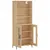 Produktbild 4 för Högskåp sonoma-ek 69,5x34x180 cm konstruerat trä