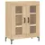 Produktbild 7 för Högskåp sonoma-ek 69,5x34x180 cm konstruerat trä