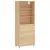 Produktbild 2 för Högskåp sonoma-ek 69,5x34x180 cm konstruerat trä