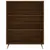 Produktbild 5 för Högskåp brun ek 69,5x32,5x180 cm konstruerat trä
