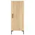 Produktbild 8 för Högskåp sonoma-ek34,5x34x180 cm konstruerat trä