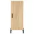 Produktbild 8 för Högskåp sonoma-ek34,5x34x180 cm konstruerat trä