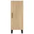 Produktbild 8 för Högskåp sonoma-ek34,5x34x180 cm konstruerat trä