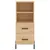 Produktbild 8 för Högskåp sonoma-ek34,5x34x180 cm konstruerat trä