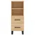 Produktbild 8 för Högskåp sonoma-ek34,5x34x180 cm konstruerat trä