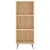 Produktbild 5 för Högskåp Sonoma-ek 34,5x32,5x180 cm konstruerat trä