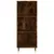 Produktbild 5 för Högskåp rökfärgad ek 34,5x32,5x180 cm konstruerat trä