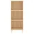 Produktbild 5 för Högskåp sonoma-ek 34,5x32,5x180 cm konstruerat trä