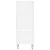 Produktbild 5 för Högskåp vit 34,5x32,5x180 cm konstruerat trä