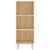 Produktbild 5 för Högskåp Sonoma-ek 34,5x32,5x180 cm konstruerat trä