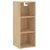 Produktbild 6 för Högskåp Sonoma-ek 34,5x32,5x180 cm konstruerat trä