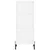 Produktbild 7 för Högskåp vit 34,5x32,5x180 cm konstruerat trä