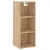 Produktbild 4 för Högskåp Sonoma-ek 34,5x32,5x180 cm konstruerat trä