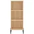 Produktbild 7 för Högskåp Sonoma-ek 34,5x32,5x180 cm konstruerat trä