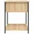 Produktbild 7 för Sängbord sonoma-ek 44x45x58 cm konstruerat trä