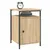Produktbild 3 för Sängbord sonoma-ek 40x42x60 cm konstruerat trä