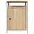 Produktbild 7 för Sängbord 2 st sonoma-ek 40x42x60 cm konstruerat trä
