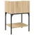 Produktbild 8 för Sängbord sonoma-ek 40,5x31x60 cm konstruerat trä