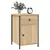 Produktbild 3 för Sängbord sonoma-ek 40x42x60 cm konstruerat trä