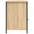 Produktbild 7 för Sängbord sonoma-ek 40x42x60 cm konstruerat trä