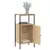 Produktbild 4 för Sängbord sonoma-ek 41x31x80 cm konstruerat trä