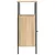 Produktbild 7 för Sängbord sonoma-ek 41x31x80 cm konstruerat trä