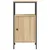 Produktbild 6 för Sängbord 2 st sonoma-ek 41x31x80 cm konstruerat trä