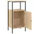 Produktbild 7 för Sängbord 2 st sonoma-ek 41x31x80 cm konstruerat trä