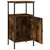 Produktbild 7 för Sängbord 2 st rökfärgad ek 41x31x80 cm konstruerat trä