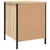 Produktbild 8 för Sängbord sonoma-ek 40x42x50 cm konstruerat trä