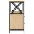 Produktbild 8 för Sängbord 2 st sonoma-ek 34x35,5x70 cm konstruerat trä