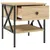 Produktbild 6 för Sängbord sonoma-ek 40x42x45 cm konstruerat trä