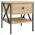 Produktbild 5 för Sängbord 2 st sonoma-ek 40x42x45 cm konstruerat trä